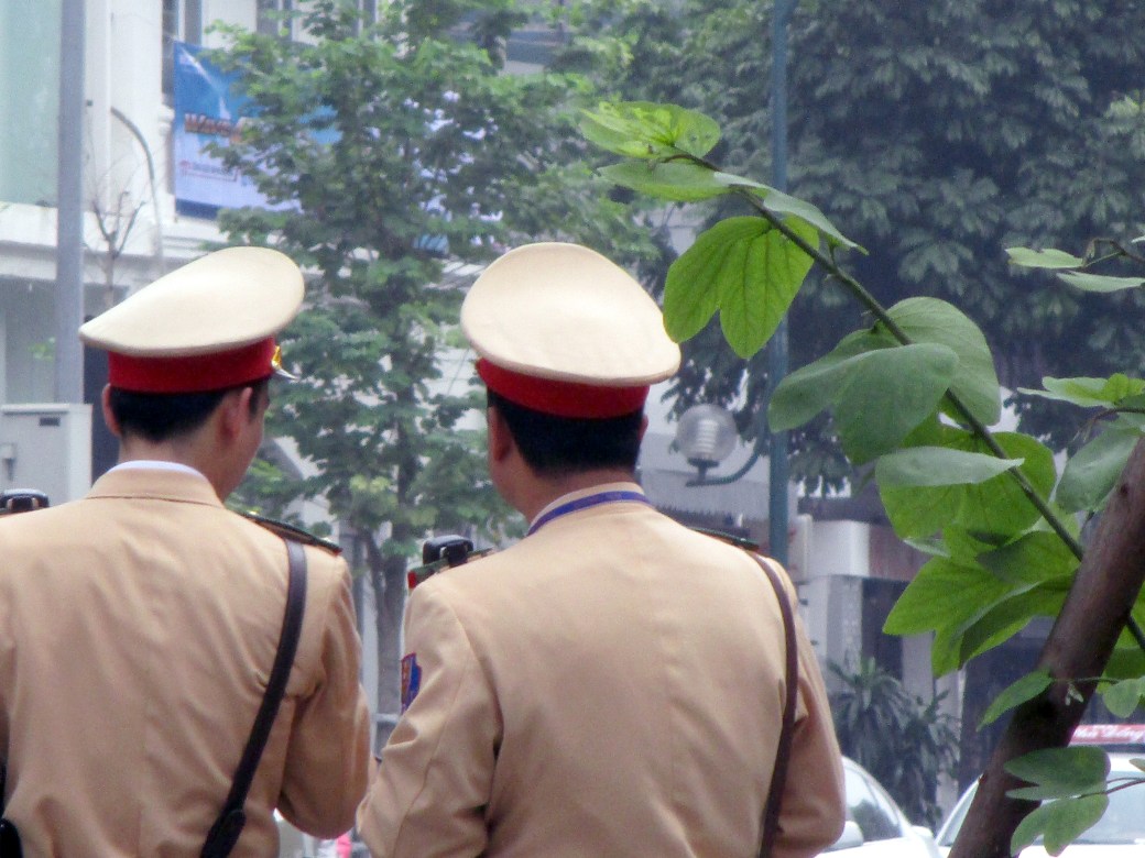 Hanoi Police Hats